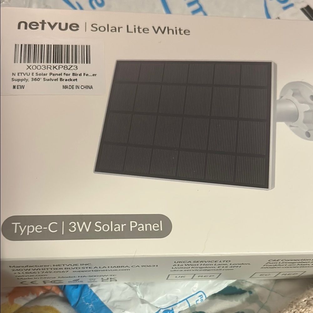 Nerve Solar Power Panel with Type-C Connection